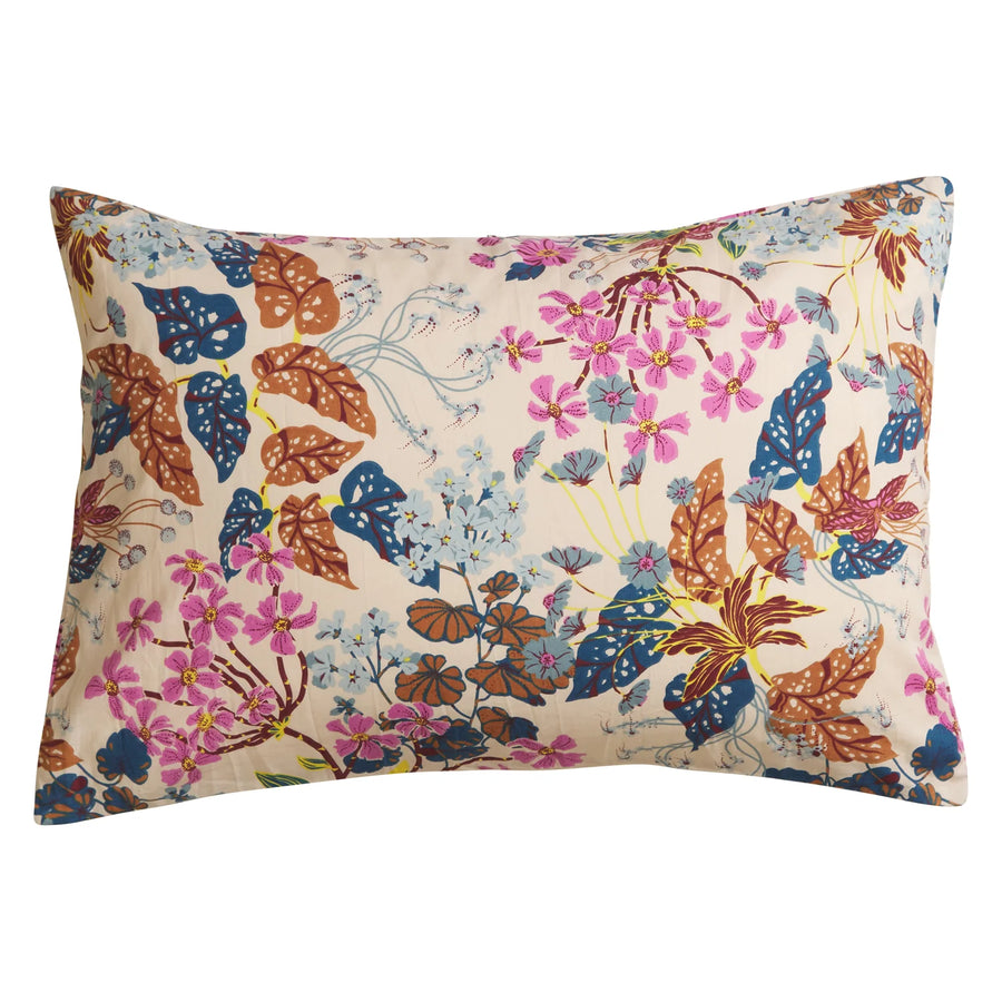 Genevieve Cotton Pillowcase Set - Almond - Sage & Clare