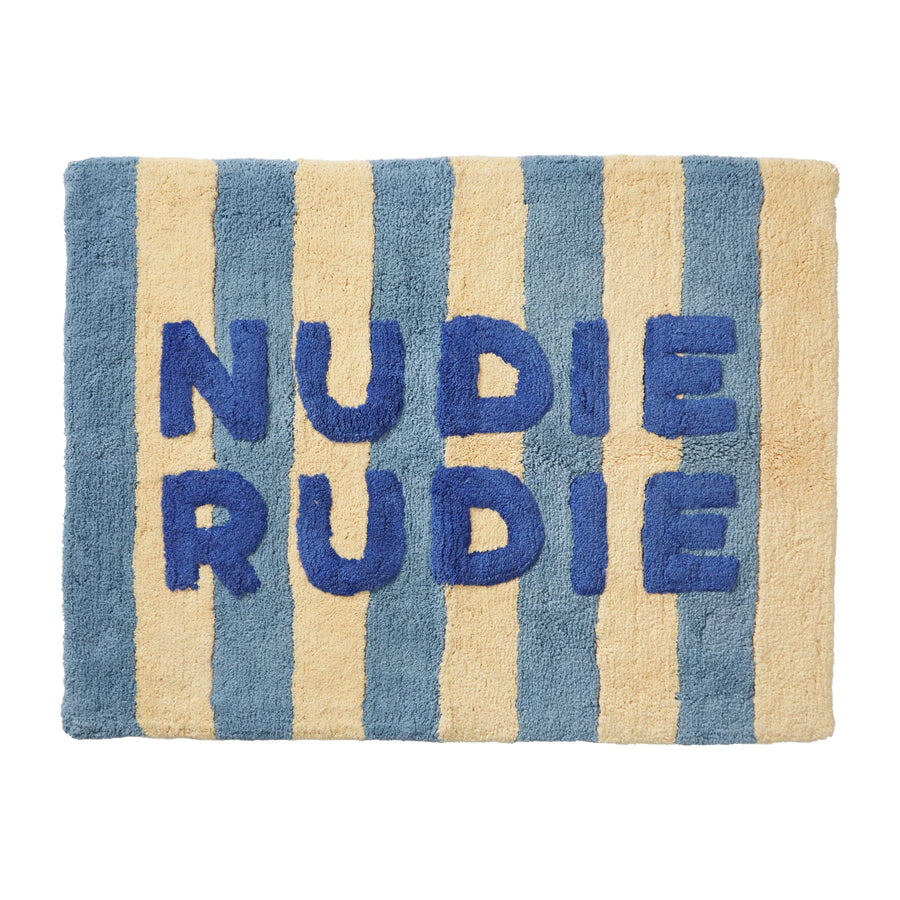 Ira Nudie Rudie Bath Mat - Blue Jean - Sage & Clare