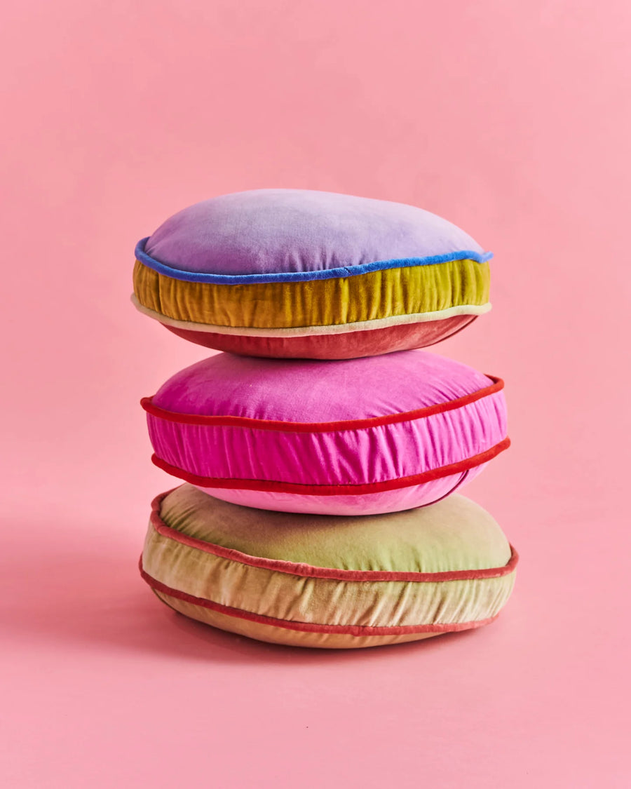 Dreamer Velvet Pea Cushion - Kip & Co.