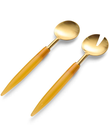 Lemon Zest Brasserie Salad Servers - Kip & Co.