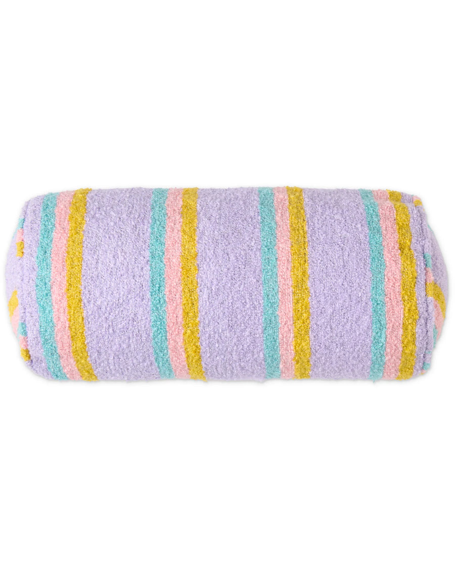 Mirage Stripe Boucle Bolster Cushion - Kip & Co.