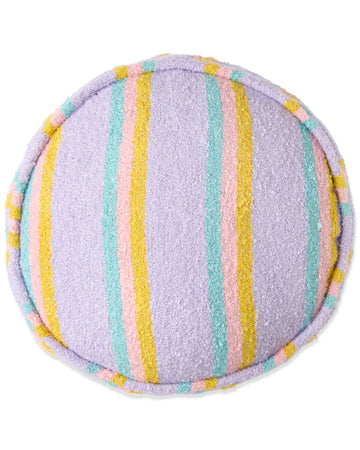 Mirage Stripe Boucle Pea Cushion - Kip & Co.