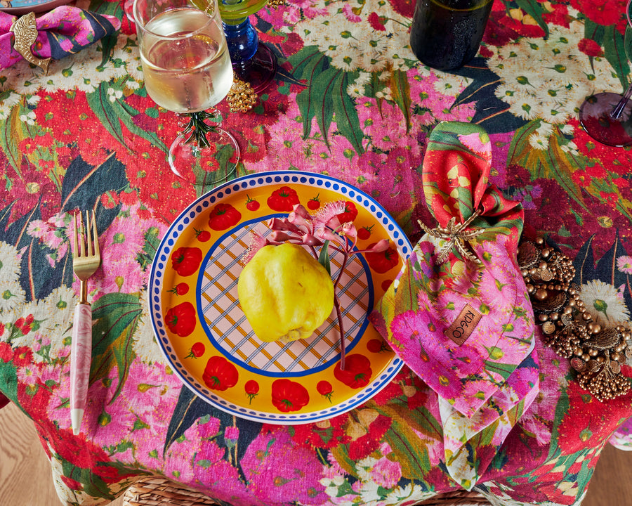 Bush Christmas Linen Tablecloth - Kip & Co.