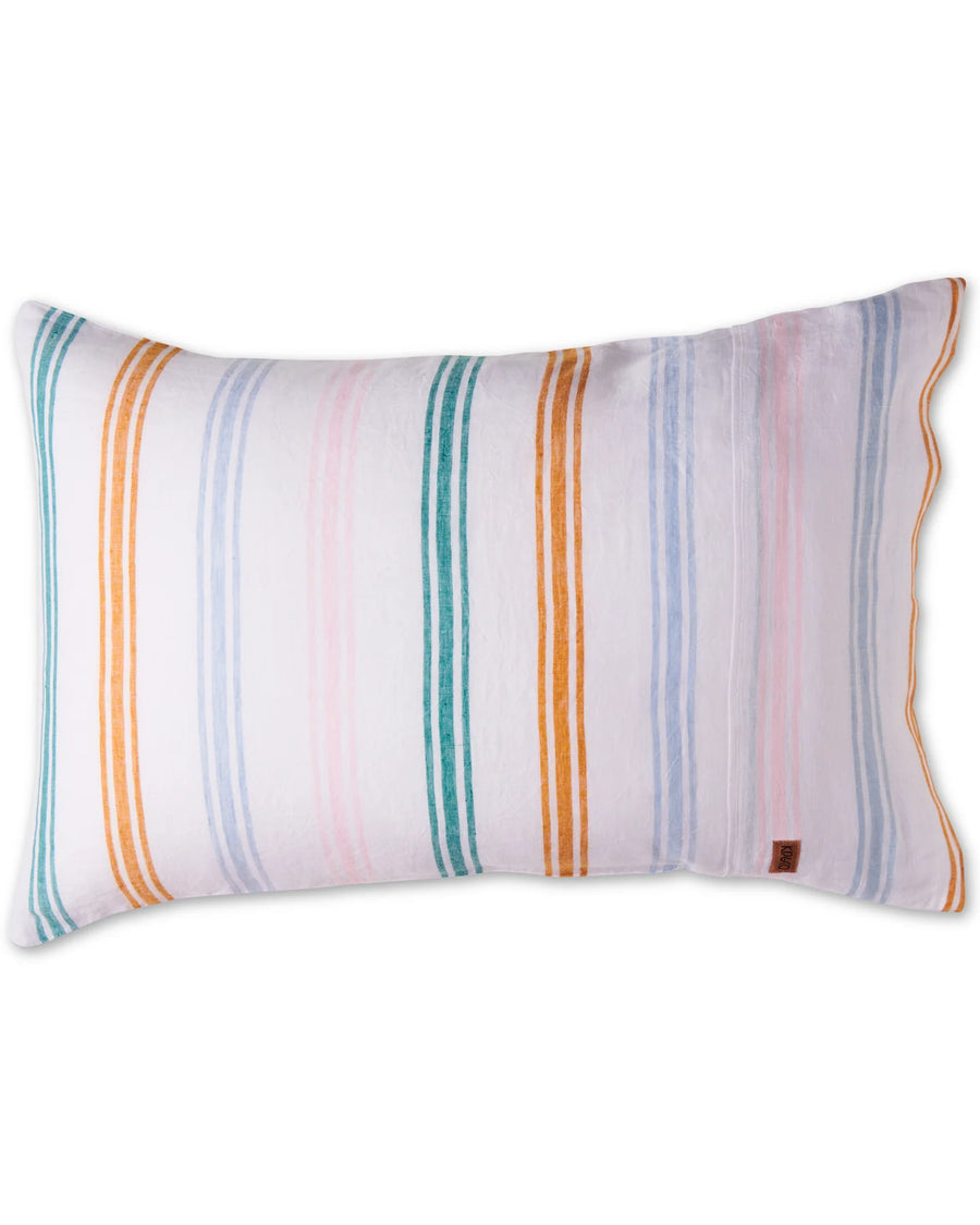 SIESTA STRIPE LINEN PILLOWCASES - Kip & Co.