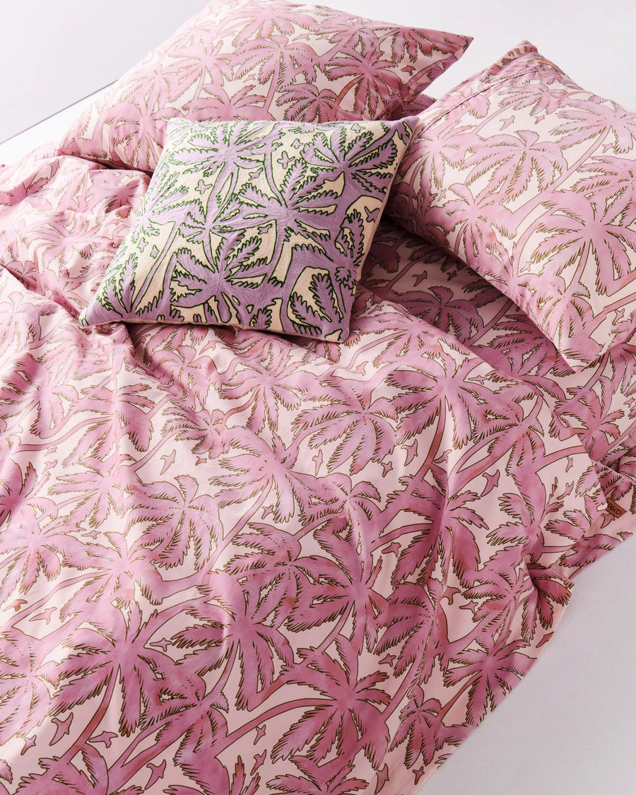 Balmy Palmy Organic Cotton Quilt Cover - Kip & Co.