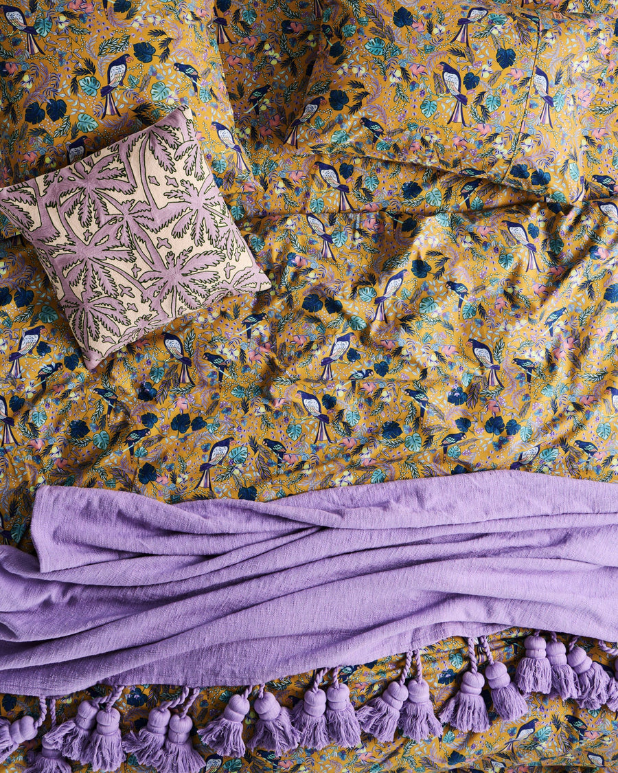 Birds Of Paradise Organic Cotton Quilt Cover - Kip & Co.