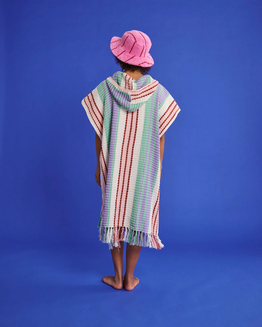 Iced Vovo Stripe Terry Beach Hat - Kip & Co.