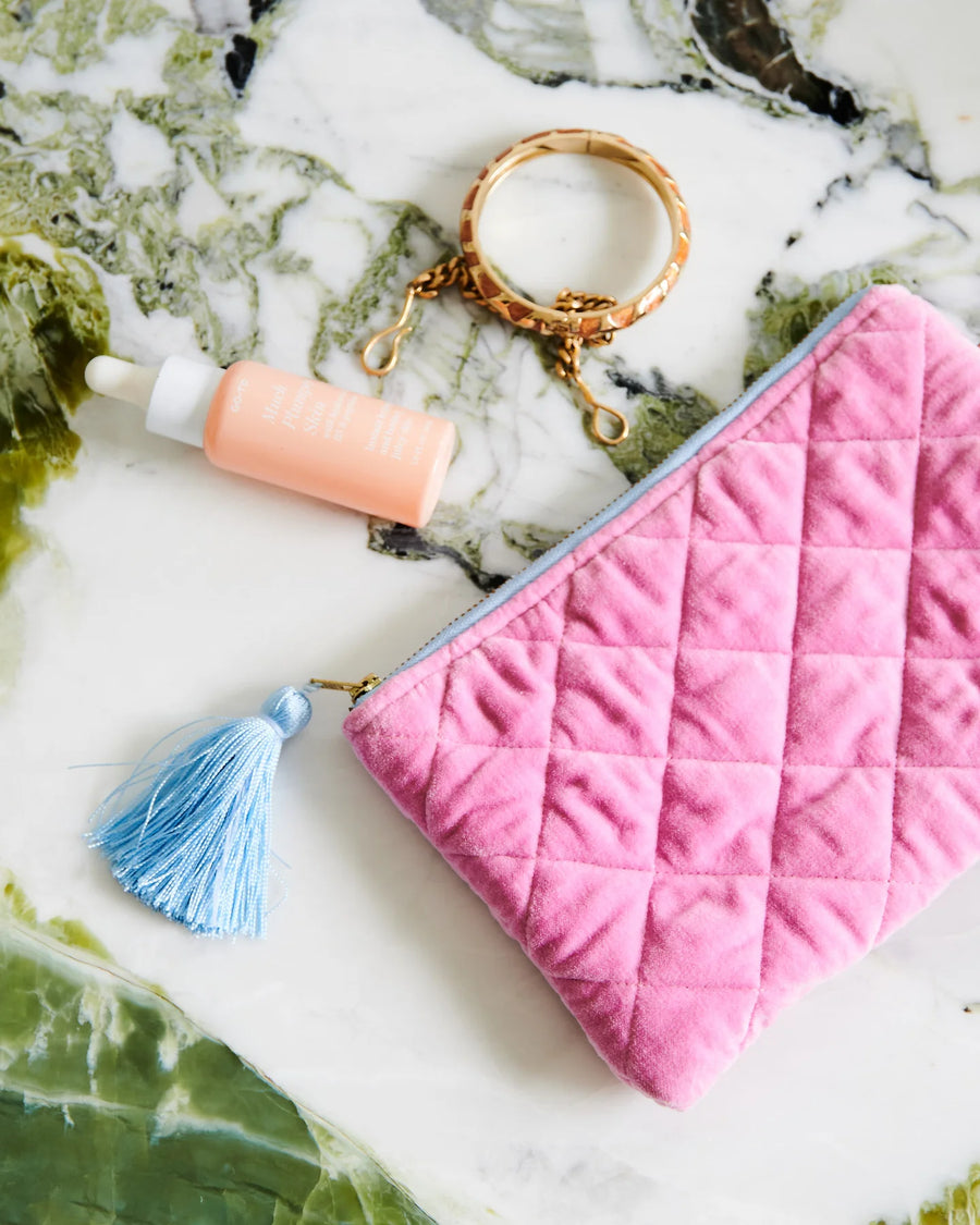 Candy Crush Velvet Cosmetics Purse - Kip & Co.