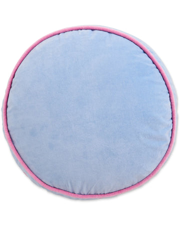 Bay Blue Velvet Pea Cushion - Kip & Co.