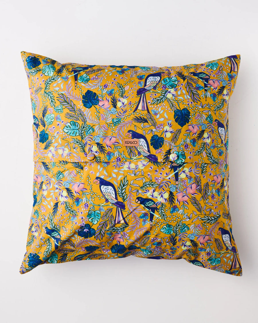 Birds Of Paradise Organic Cotton Euro Pillowcase Set - Kip & Co.