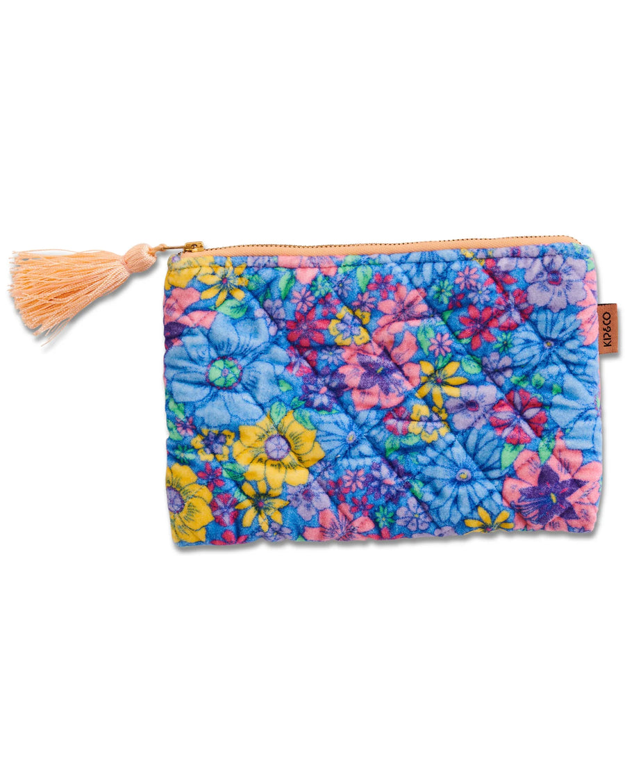 Bunch Of Fun Velvet Cosmetics Purse - Kip & Co.