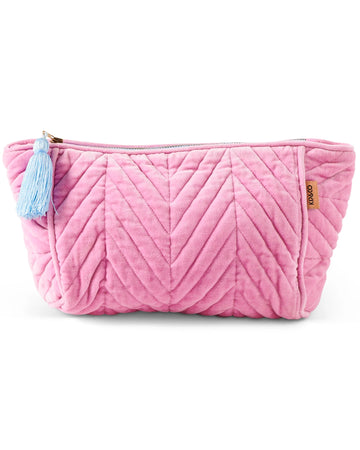 Candy Crush Velvet Toiletry Bag - Kip & Co.