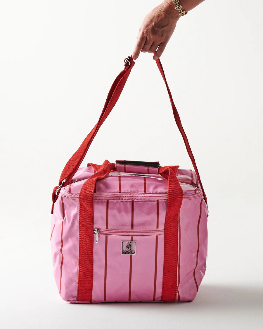 Iced Vovo Stripe Cooler Bag - Kip & Co.