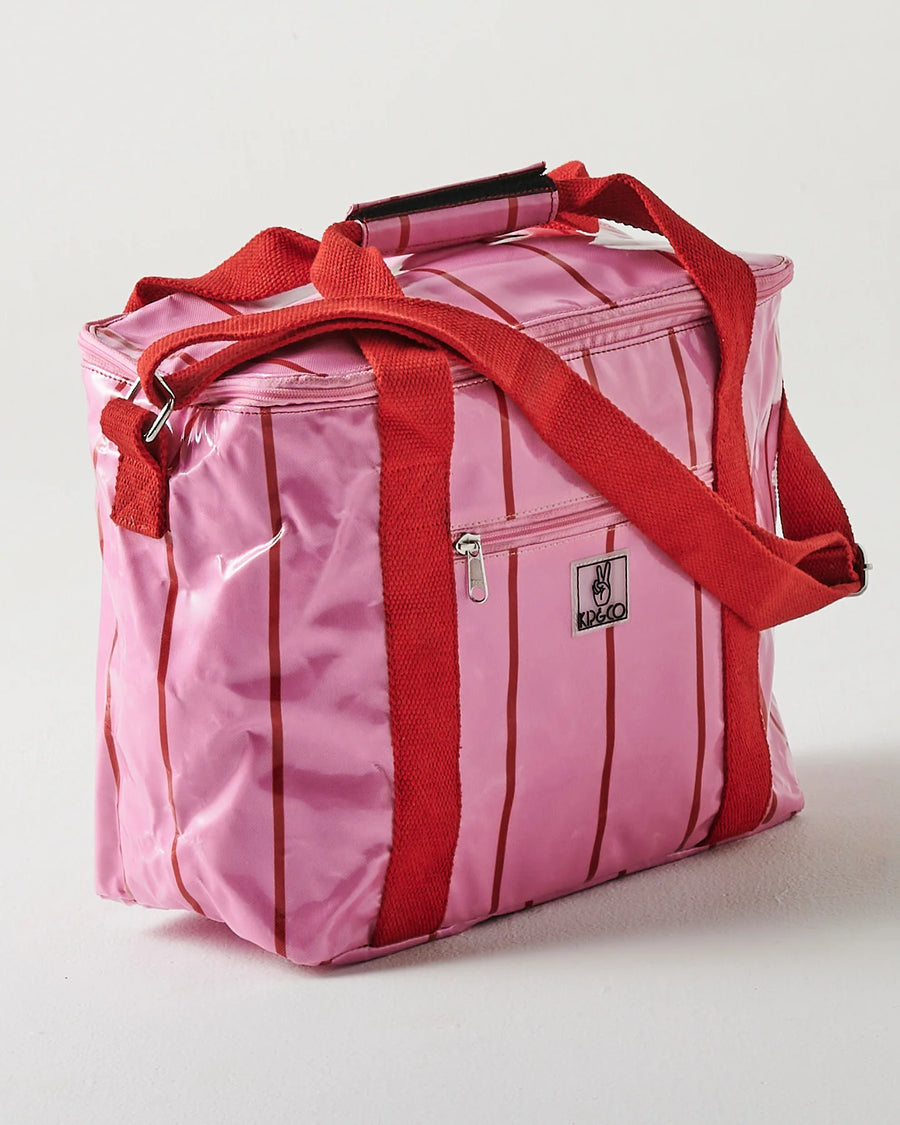 Iced Vovo Stripe Cooler Bag - Kip & Co.