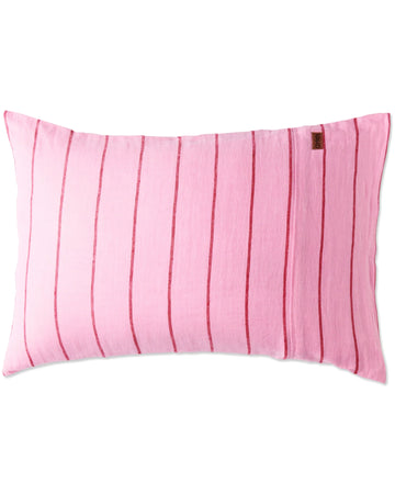 Iced Vovo Stripe Linen Pillowcase Set - Kip & Co.