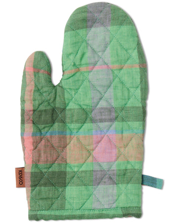 Jewel Of The Nile Tartan Oven Mitt - Kip & Co.