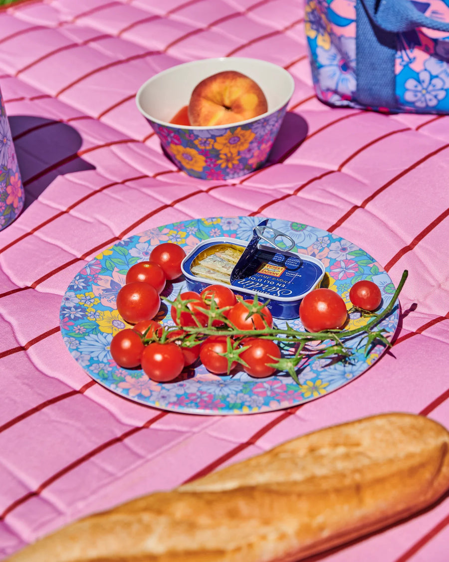 Iced Vovo Stripe Picnic Mat - Kip & Co.