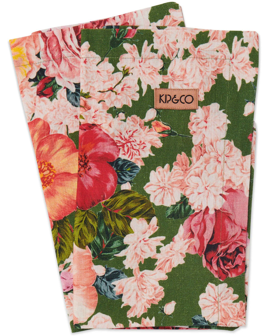 Rose Garden Linen 4P Napkin Set - Kip & Co.