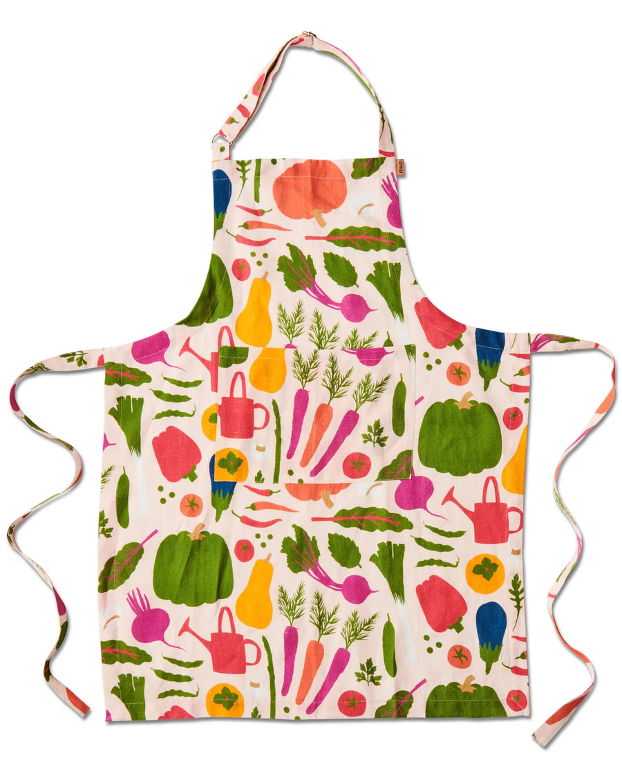 Stephanie's Harvest Linen Apron - Kip & Co.