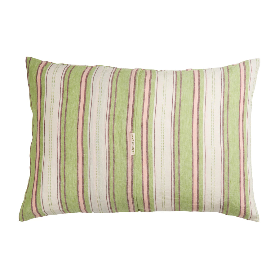 Ambar Linen Pillowcase Set - Sage & Clare