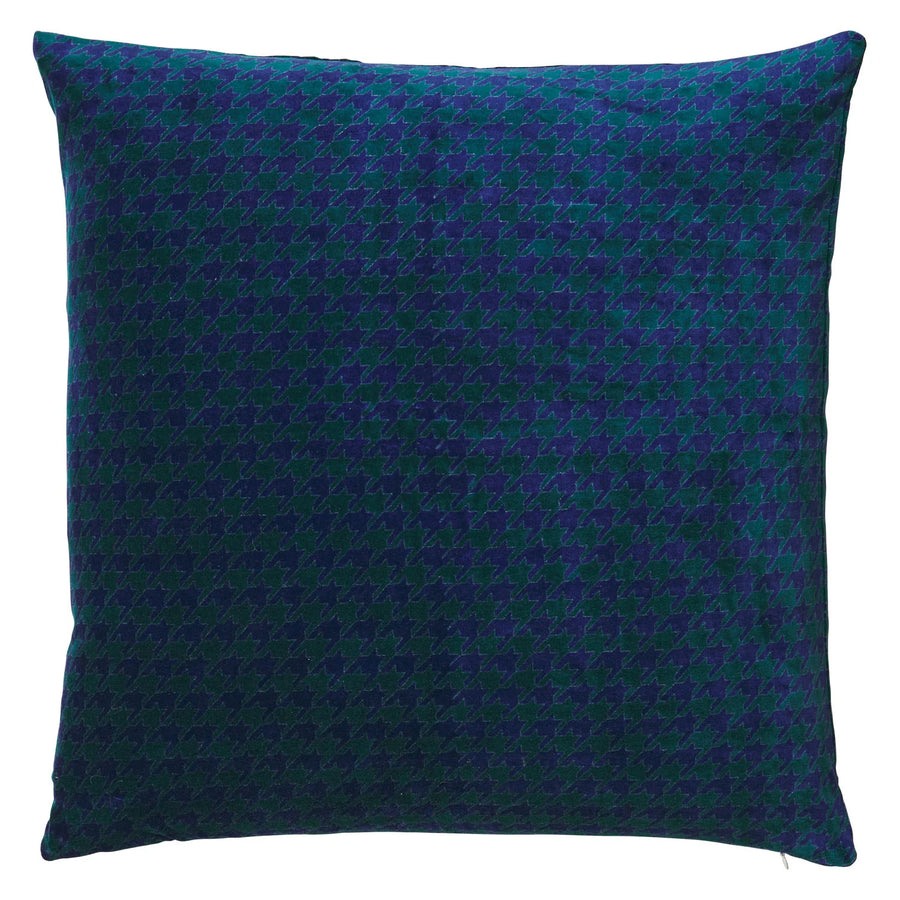 Vinita Velvet Cushion - Lapis - Sage & Clare