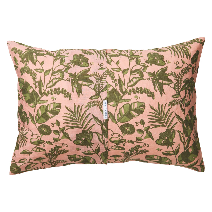 Safia Linen Pillowcase Set - Martini - Sage & Clare