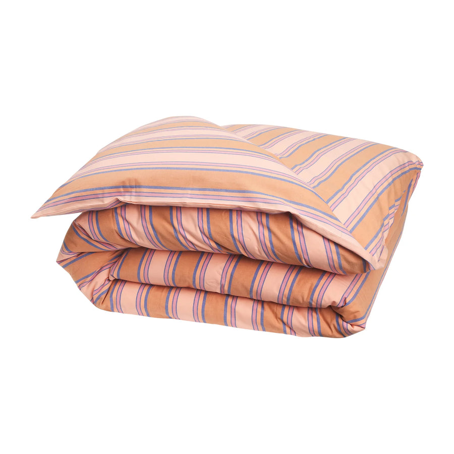 Samode Cotton Quilt Cover - Cinnamon - Sage & Clare