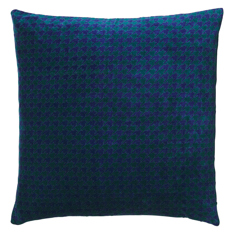 Vinita Velvet Cushion - Lapis - Sage & Clare