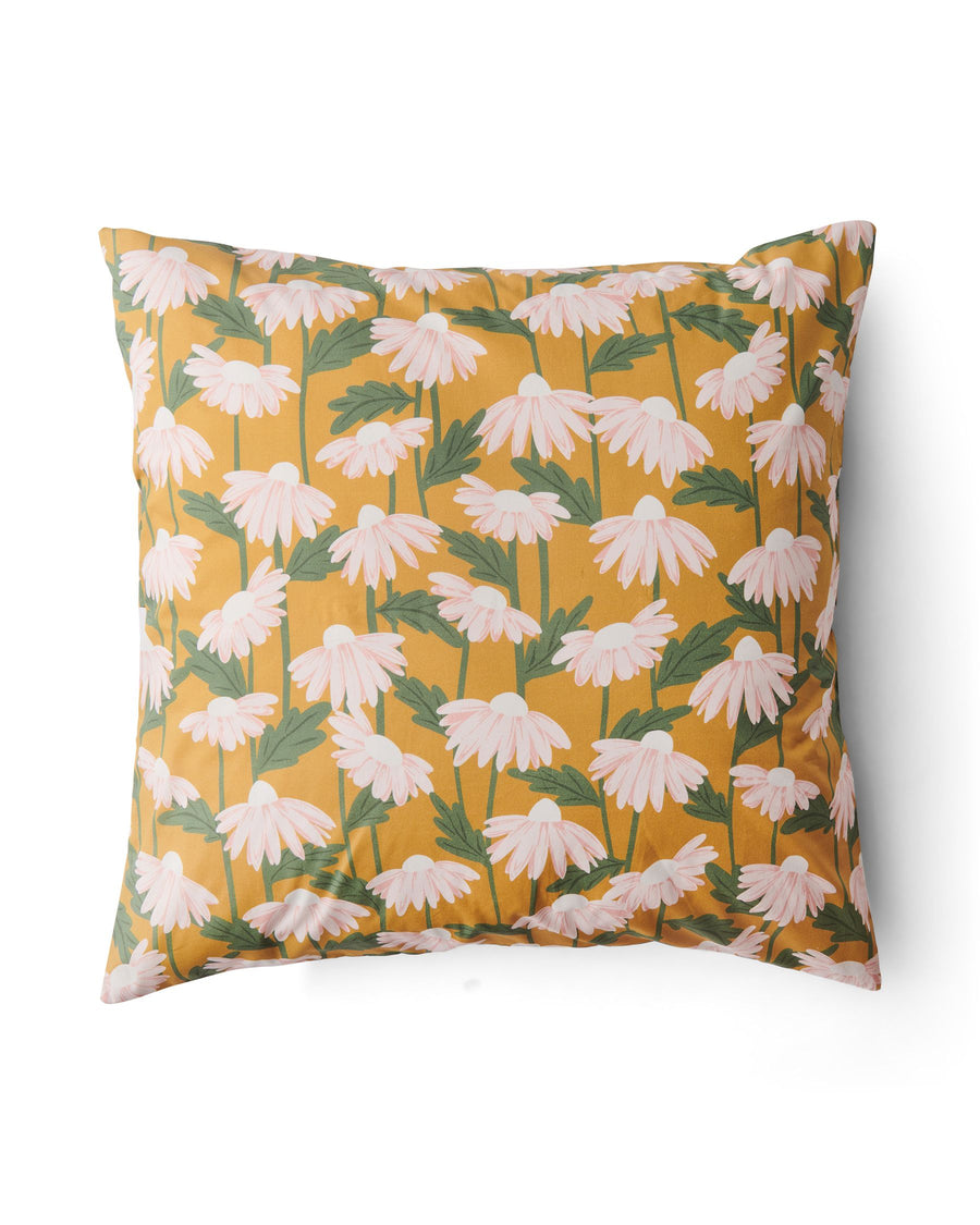 Mustard european outlet pillowcases