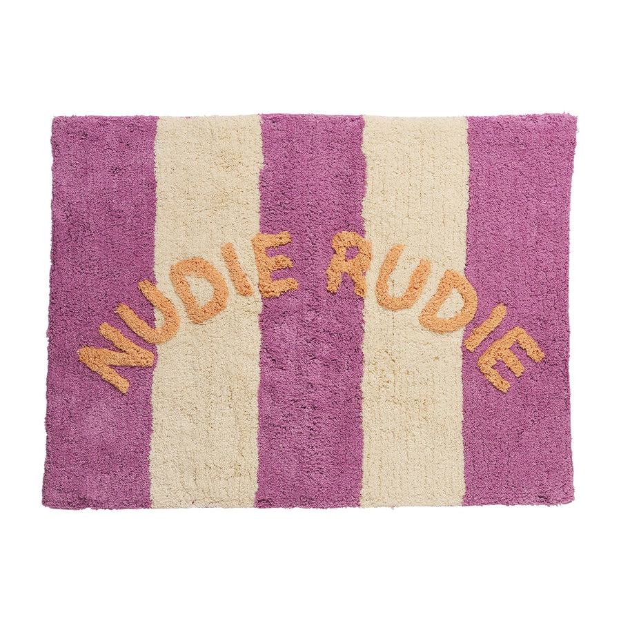 Didcot Nudie Bath Mat - Orchid - Sage & Clare