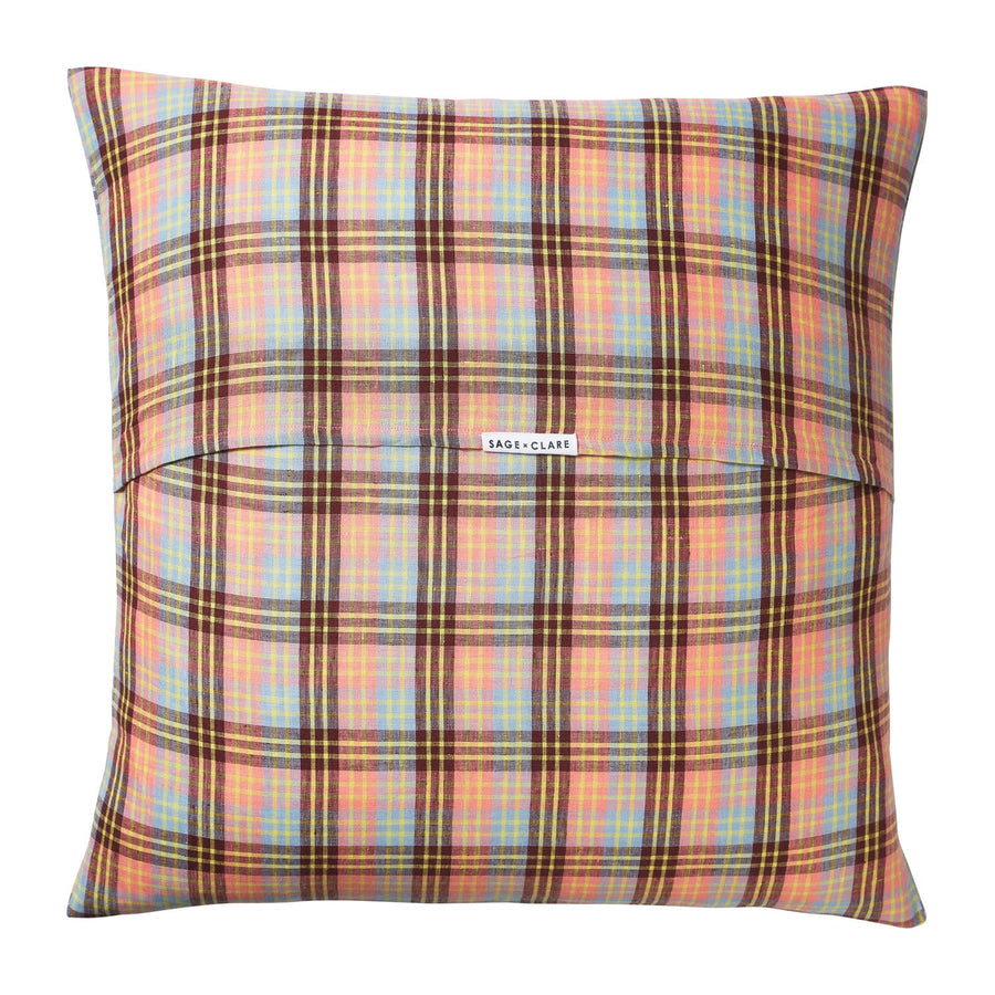 Lora Linen European Pillowcase Set - Sage & Clare